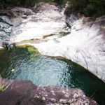 Canyoning Trou Blanc : Piscine naturelle